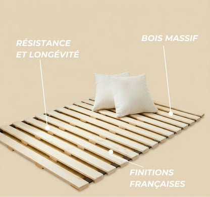 Lattes de Support de Lit en Bois | Jinki Matelas
