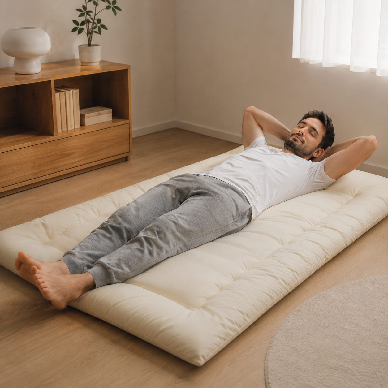 Matelas pliable japonais Shikai Futon / Jinki Matelas