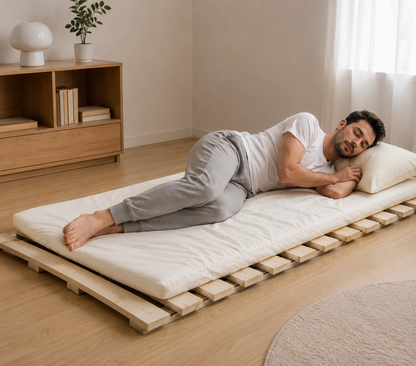 Lattes de Support de Lit en Bois | Jinki Matelas