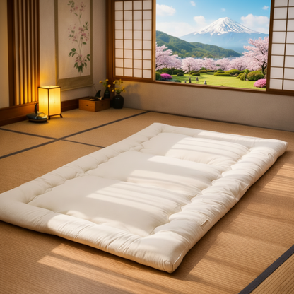 Matelas pliable japonais Shikai Futon / Jinki Matelas