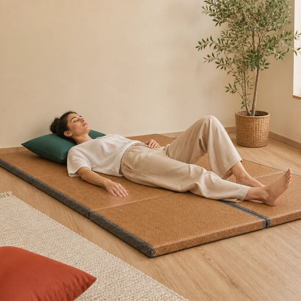 Tatami Fibres de Coco · 100 % Naturel & Japonais | Jinki Matelas