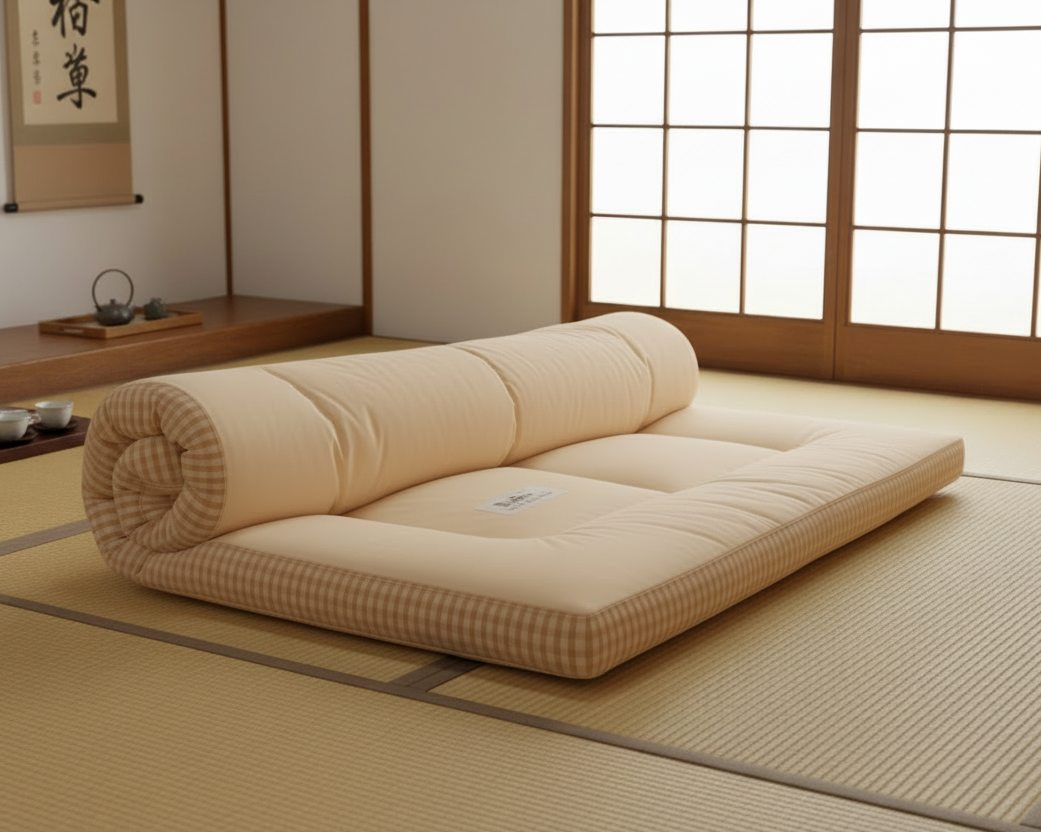 Surmatelas futon japonais / Jinki Matelas