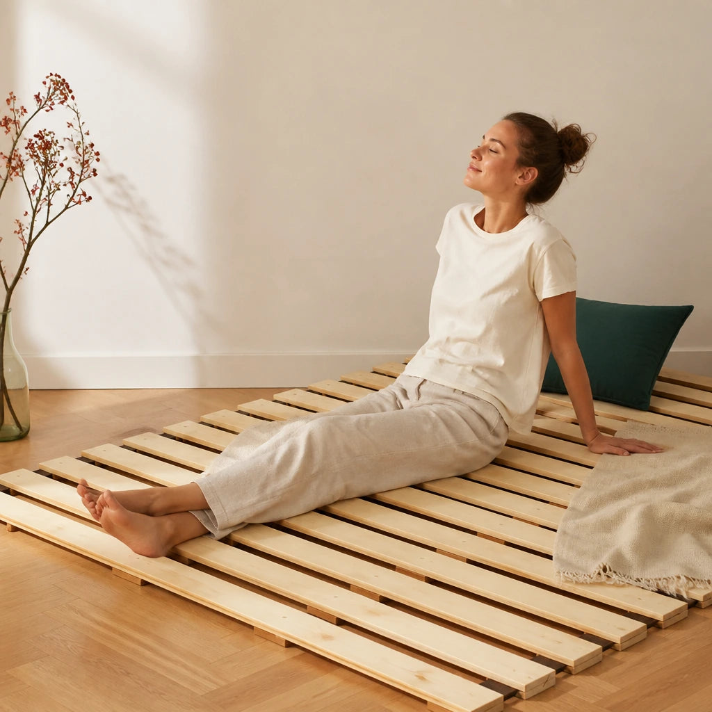 Lattes de Support de Lit en Bois | Jinki Matelas