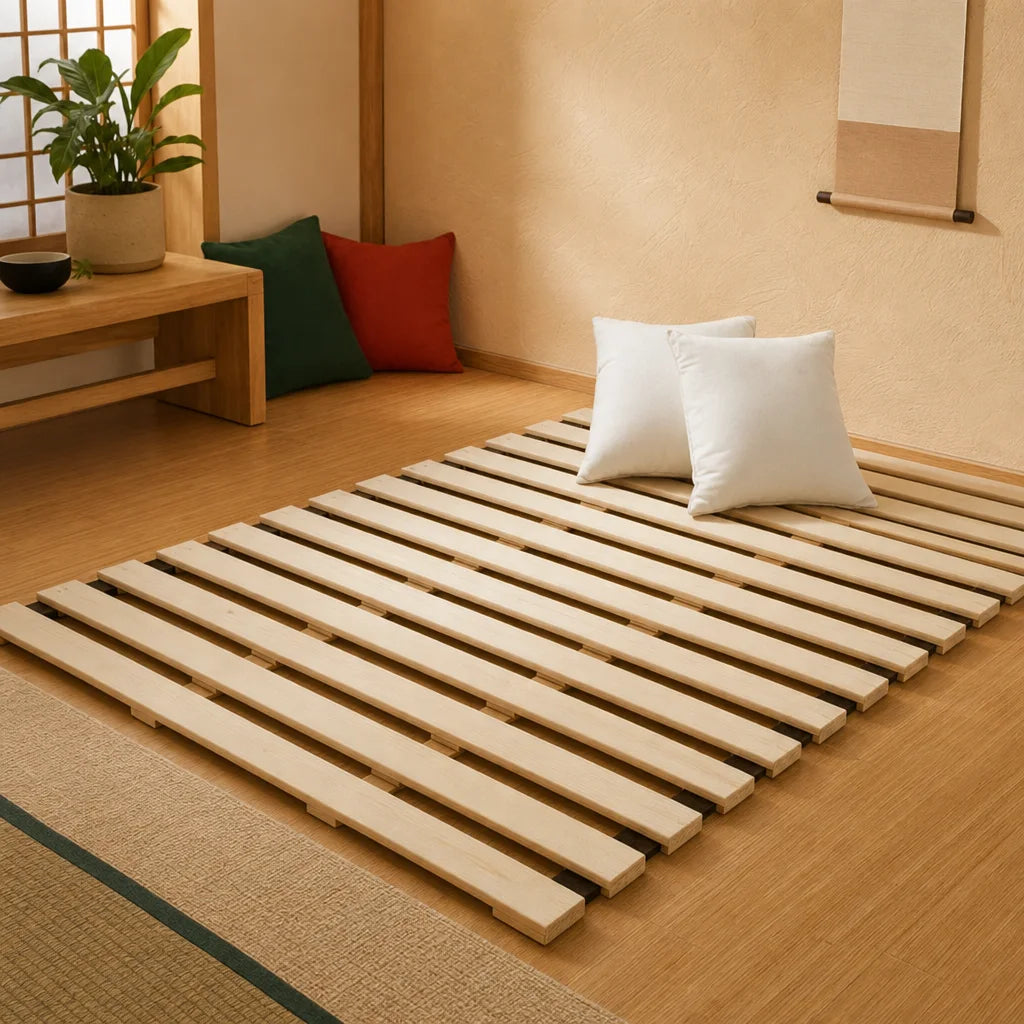 Lattes de Support de Lit en Bois | Jinki Matelas