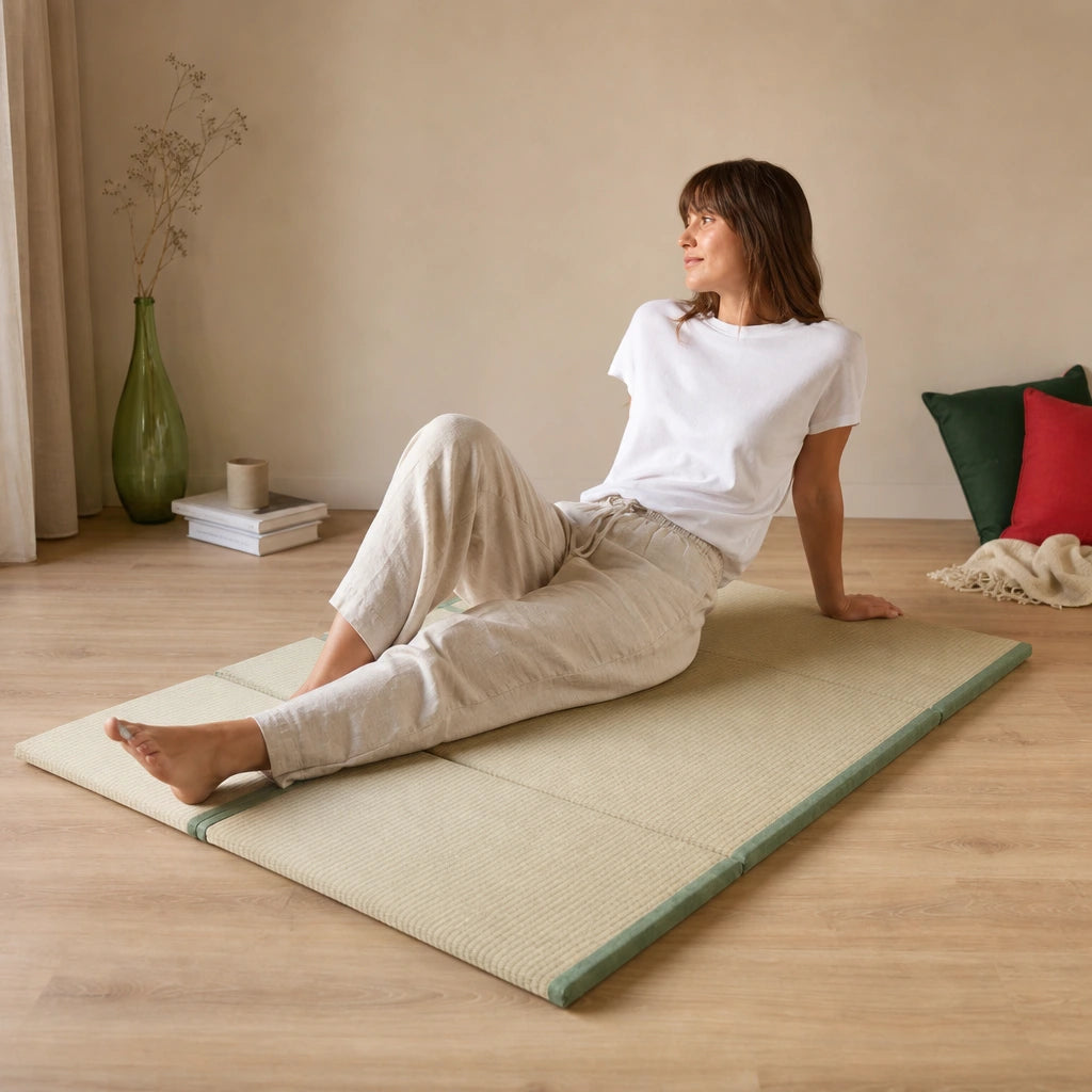Tatami Pliable en Paille | Jinki Matelas