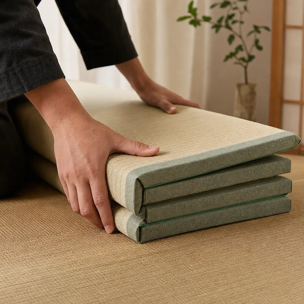 Tatami Pliable en Paille | Jinki Matelas