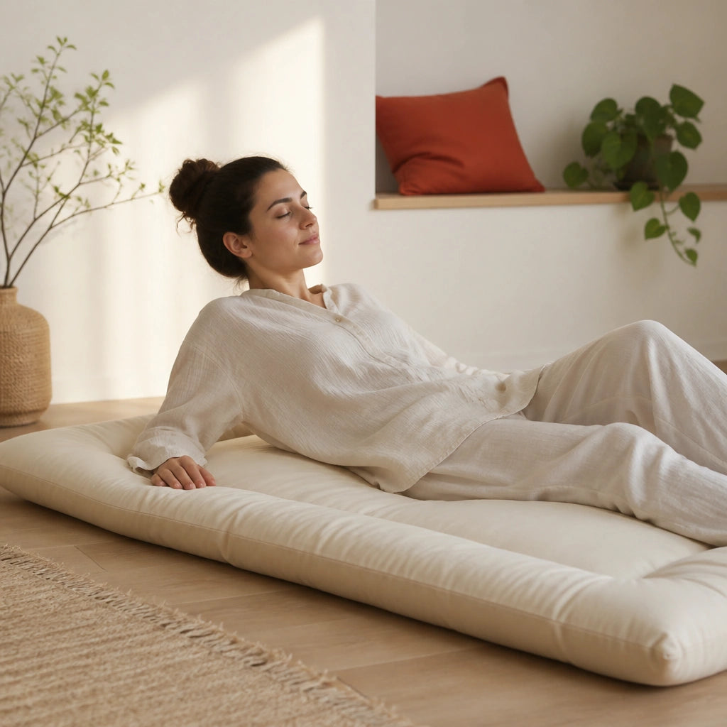 Matelas pliable japonais Shikai Futon / Jinki Matelas
