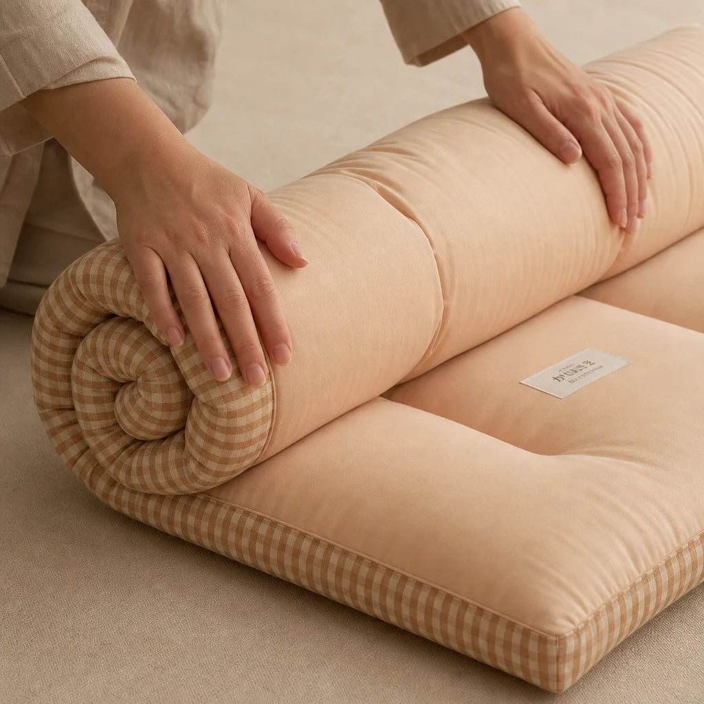 Surmatelas futon japonais | Jinki Matelas