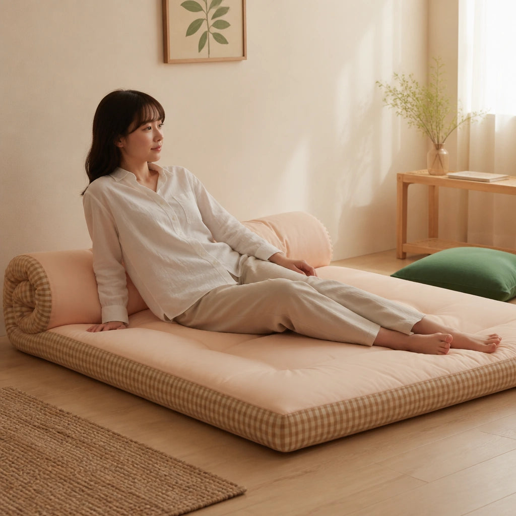 Surmatelas futon japonais | Jinki Matelas